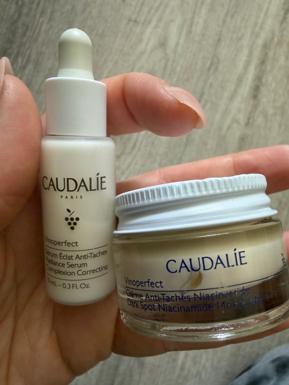 Caudalie Vinoperfect Serum & Moisturizer Duo - White